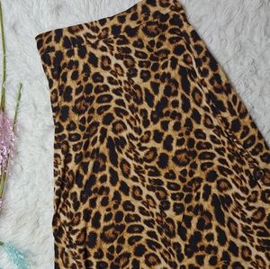 Skirts - Turquoise Haven Cheetah Print Midi Skirt Skirts - Turquoise Haven Cheetah Print Midi Skirt